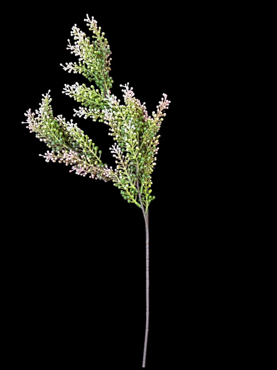 Buchet iarba silicon artificial 3 fire, Flori artificiale En-Gros, 60 cm