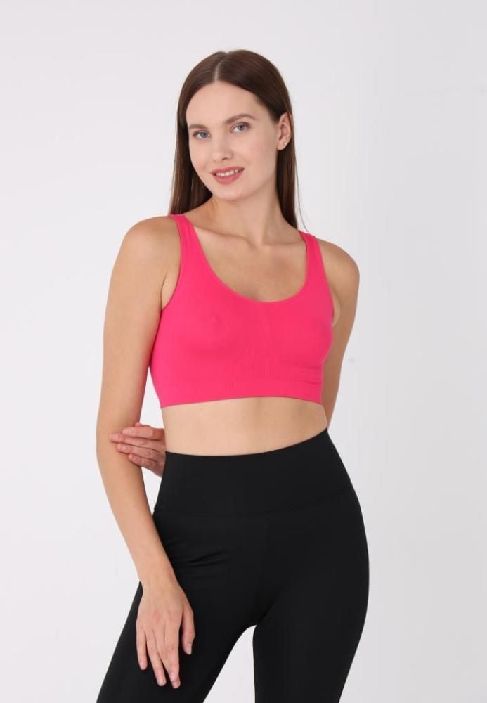 Bustieră dama Bretele Late – Fără Push,Fucshia,Engros