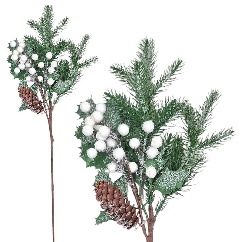 Creanga Craciun decorativa, engros 60 cm lungime
