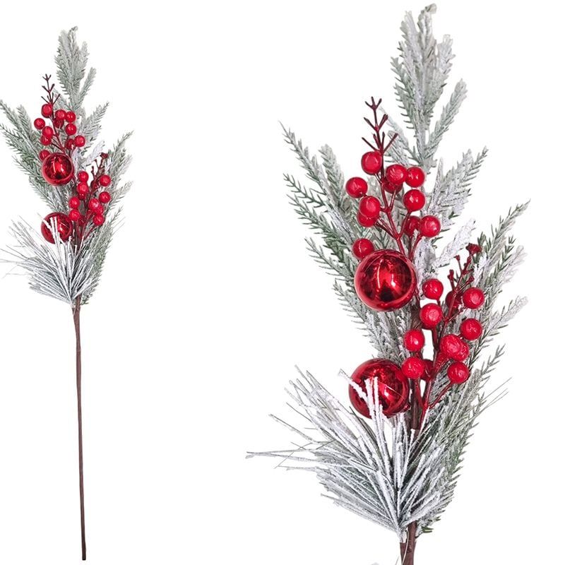 Creanga Craciun decorativa, engros 67 cm lungime