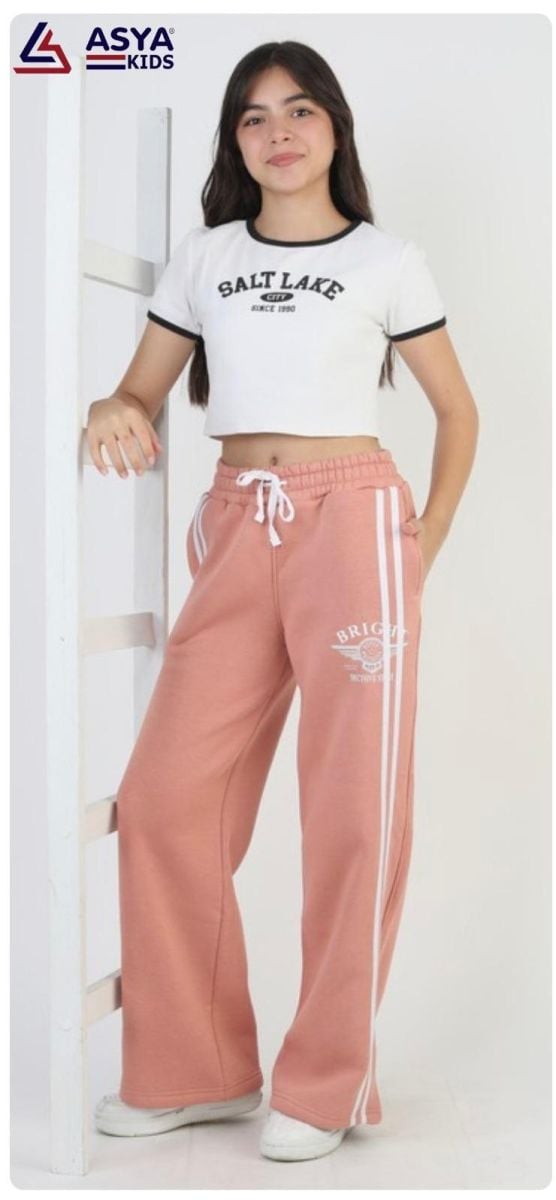 Pantaloni trening de fete groase 11-16 ani Engross