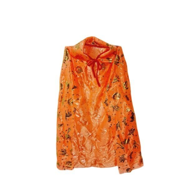 Pelerină textil Halloween 120cm engros portocaliu