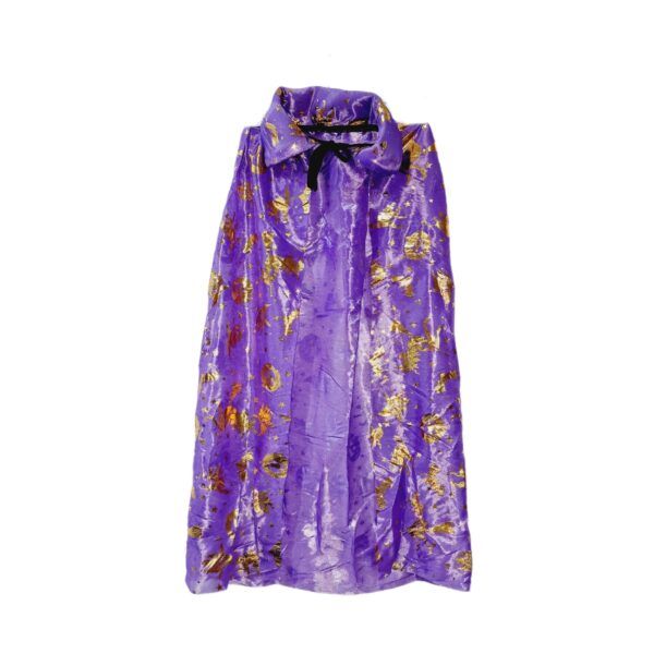 Pelerină textil Halloween 140cm engros mov
