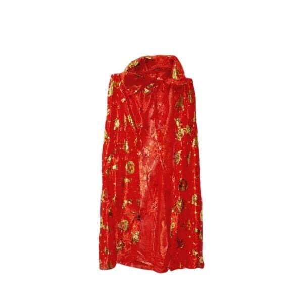 Pelerină textil Halloween 80cm engros rosie