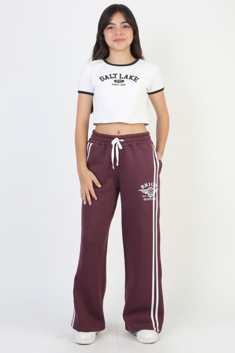 Pantaloni trening de fete groase 11-16 ani Engross