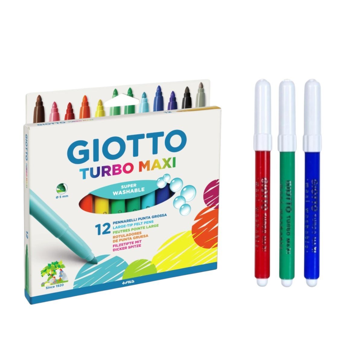 Carioci Groase 12/set Colorate, 14cm Diferite Culori Engros