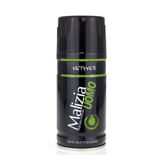 Deodorant Parfum Malizia uomo Vetyver 150ml Engros
