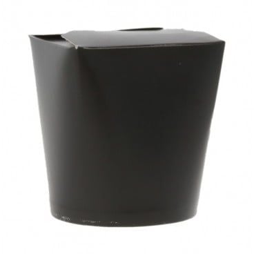CUTII DIN CARTON NEGRU PENTRU NOODLES 960CC(50 BUC/SET)