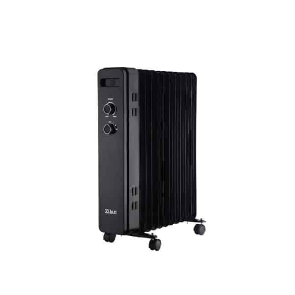 Calorifer electric cu 11 elementi, putere 2500W, termostat reglabil ZILAN / ZLN8450 Engros