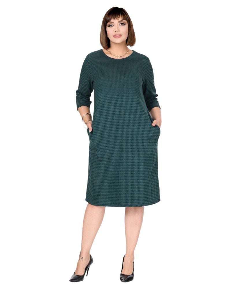 Rochie Dama, Engros, cu buzunare, model casual , marimi mari
