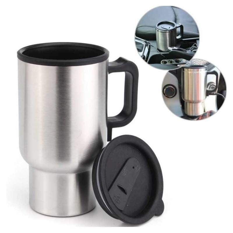 Cana termos engross pentru masina, cu adaptor la bricheta, 400 ml