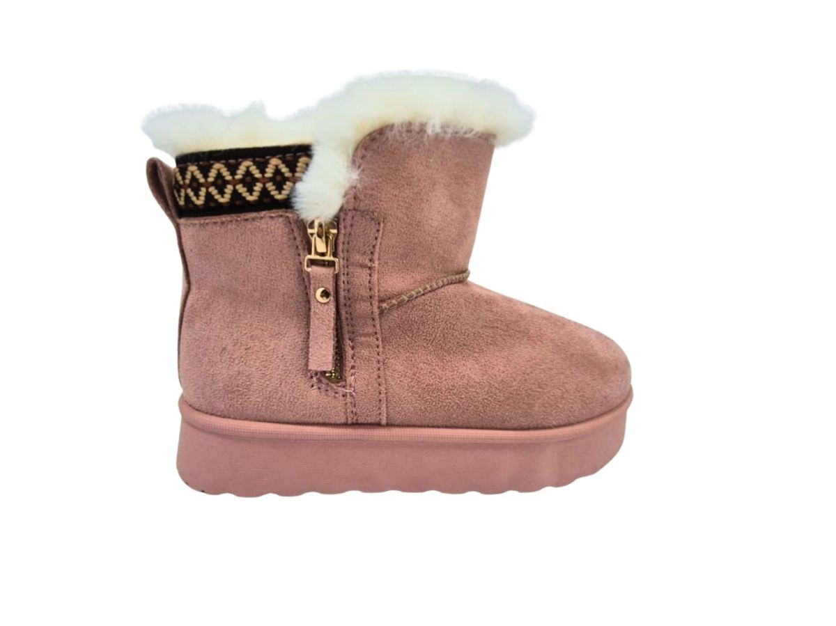 Cizme Fete tip Ugg, Imblanite, Inchidere Fermoar, Design Modern, Talpa Inalta, Engross, Marimi 30-36, 8buc/bax