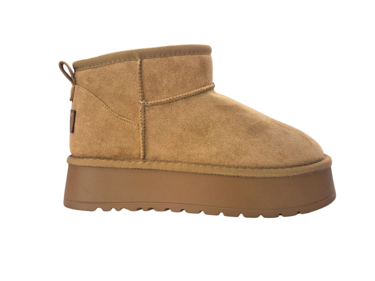 Cizme Dama Tip UGG, Scurte, Imblanite, Material tip Suede, Talpa Inalta, Model Clasic, Engross, Marimi 36-41, 8buc/bax