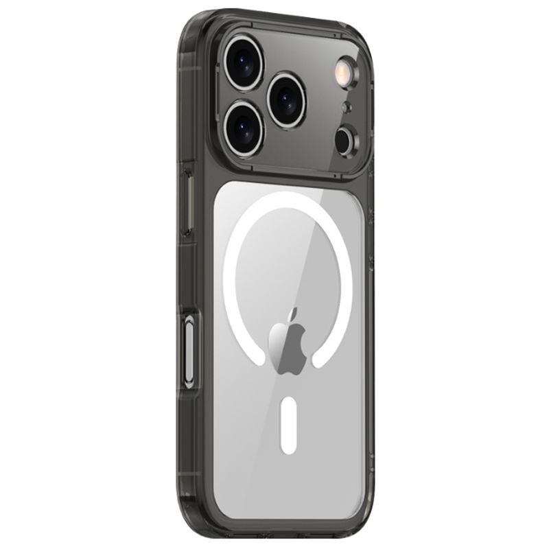 Husa Cam Protection Magsafe pentru iPhone 17 Pro, Protectie camera, Antisoc, Negru Engros