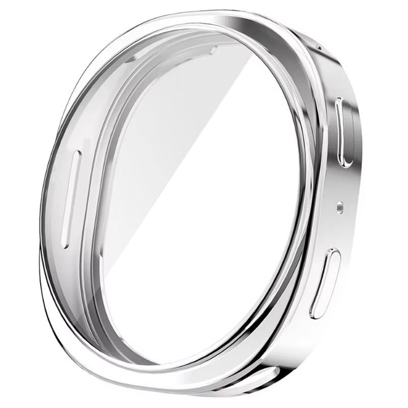 Husa Luxury pentru Samsung Galaxy Watch 8 / Watch 8 Classic, Protectie antisoc full, Argintiu - Samsung Galaxy Watch 46mm Engros