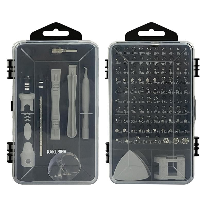 Set complet de Surubelnite, 114 Piese, Carcasa rezistenta, Negru Engros