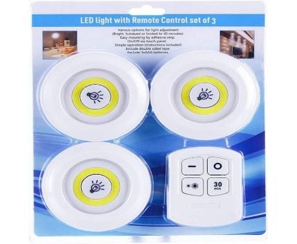 Set 3 Lampi Engros cu Telecomanda