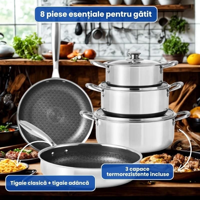 Set Oale si Tigai Engros 8 Piese