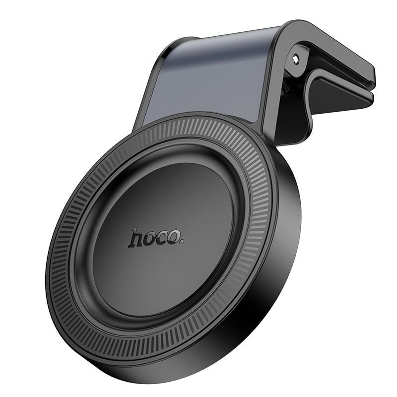 Suport auto magnetic pentru grila de aerisire Hoco H59, Negru Engros