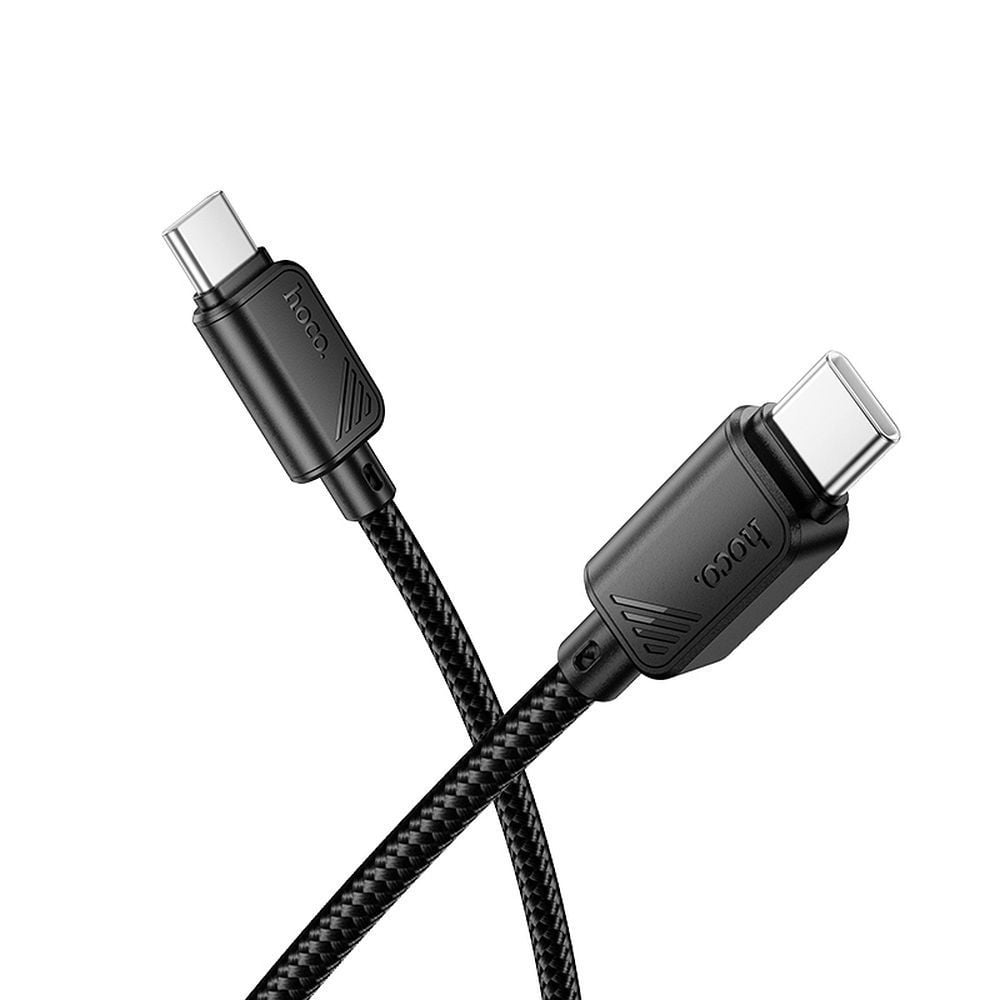 Cablu USB Type-C La Ambele Capete, Hoco X113, 60W, 1m, Albastru Engros