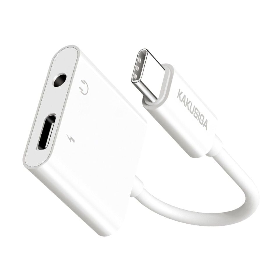 Adaptor Audio Type-C 4 în 1, KSC-353 – Jack 3.5mm + Încărcare, Conector USB-C, Design Compact Engros