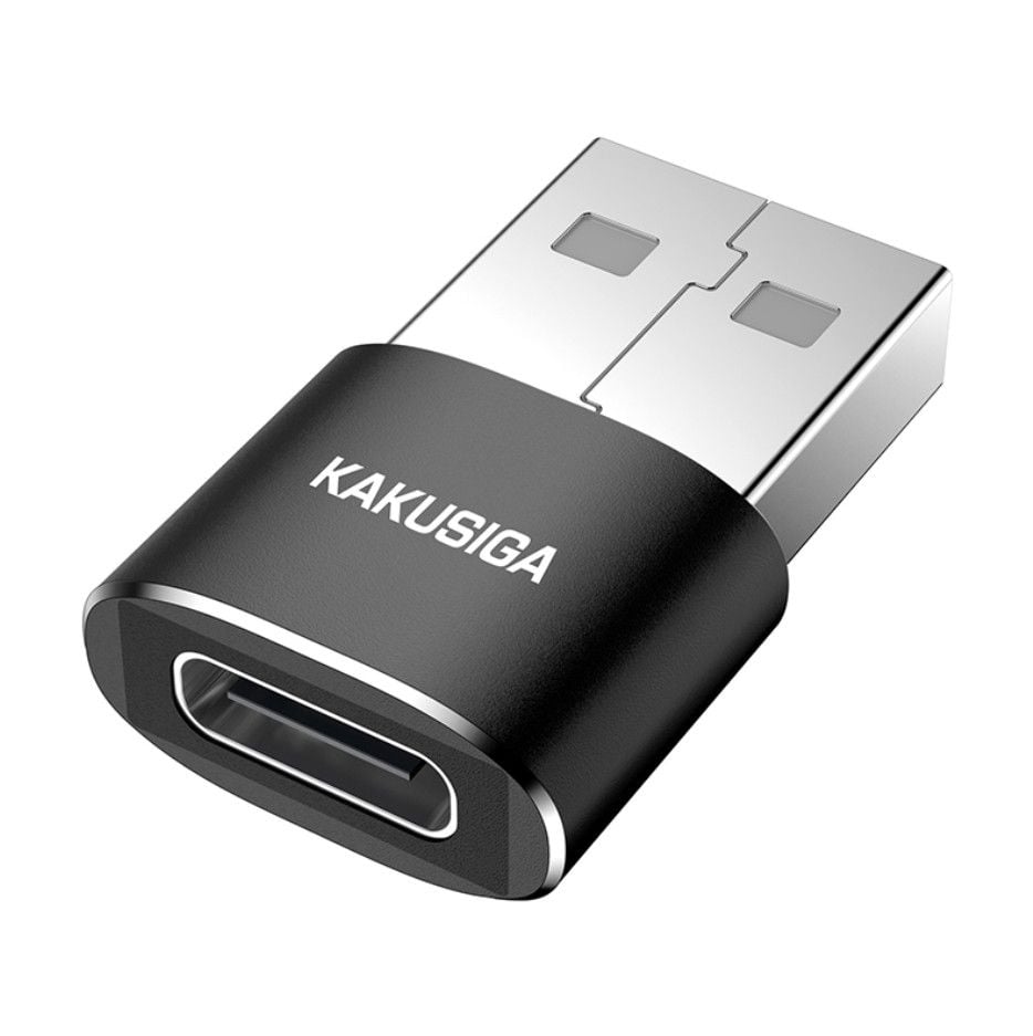 Adaptor Type-C la USB 3.0 KSC-530, compact, carcasă aluminiu, negru Engros