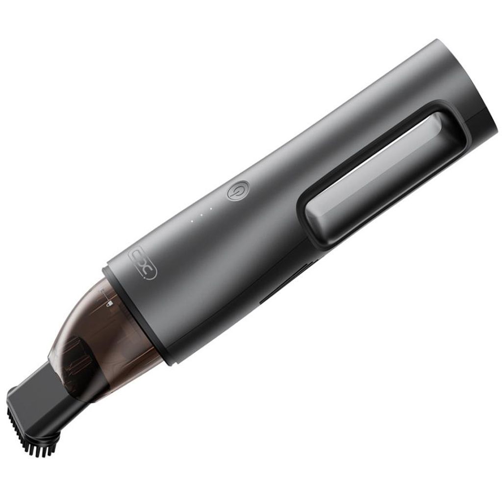 Aspirator Auto XO-CZ019, Capacitate 120ML, Portabil, Baterie 5000mAh, Negru Engros