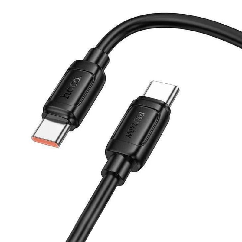 Cablu Date Hoco X115, Type-C la Type-C, Compatibil iPhone 15/16 si Android, Incarcare rapida 240W, Negru Engros