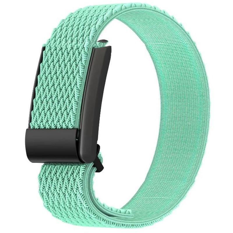 Curea Soft Wave, Compatibila Whoop, Sport, Elastica si Ajustabila, Textil, Verde menta Engros