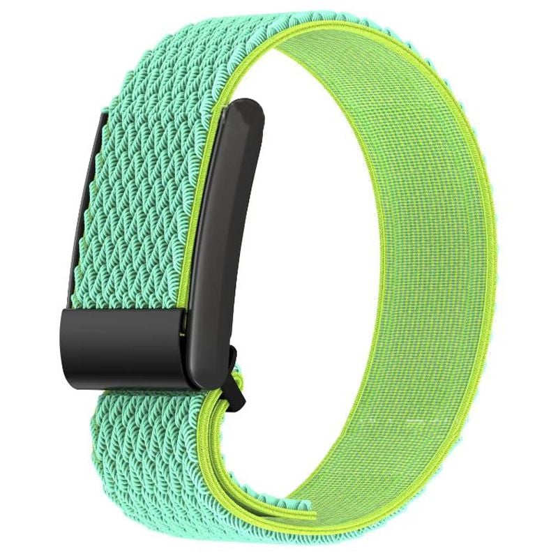 Curea Soft Wave, Compatibila Whoop, Sport, Elastica si Ajustabila, Textil, Verde neon Engros