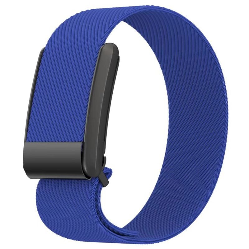Curea Woven Sport, Compatibila cu Whoop, Ajustabila, Nylon elastic, Albastru Engros