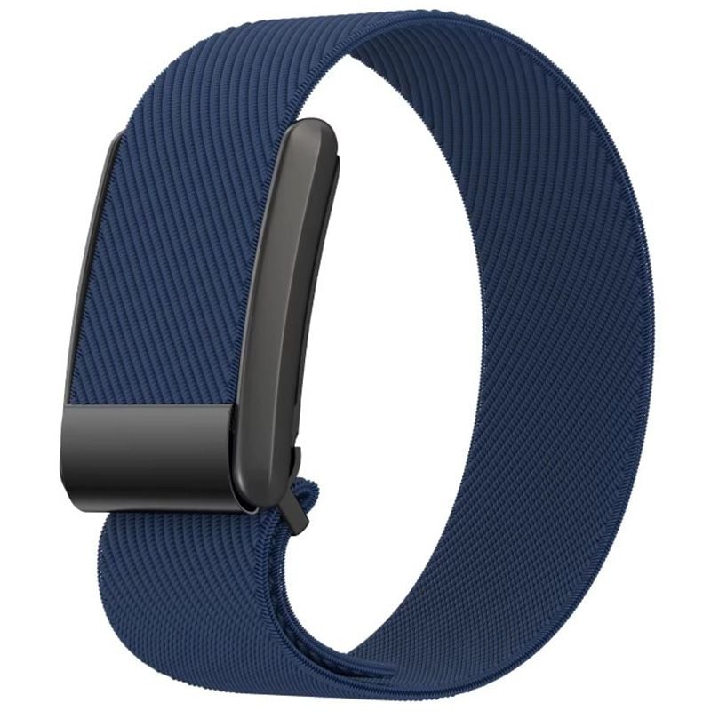 Curea Woven Sport, Compatibila cu Whoop, Ajustabila, Nylon elastic, Bleumarin Engros