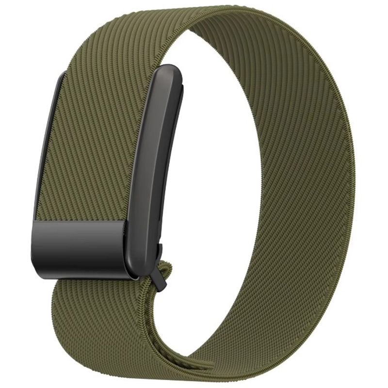Curea Woven Sport, Compatibila cu Whoop, Ajustabila, Nylon elastic, Khaki Engros