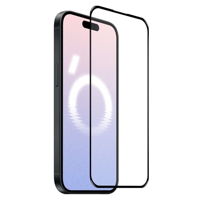 Folie din Sticla pentru Apple iPhone 17 Pro, Ecran Complet, Margini Negre Engros