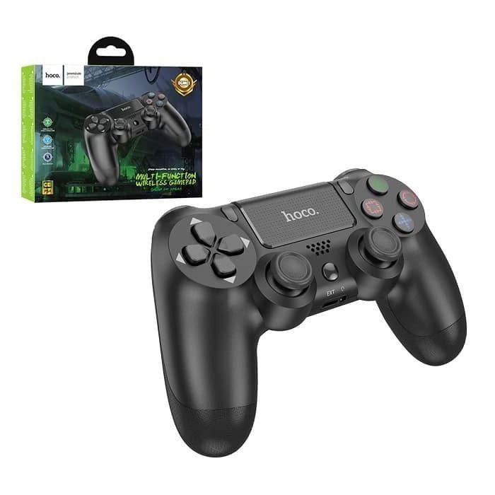 Gamepad Wireless pentru PS4/PS3/PC, Hoco DGM01, Baterie Incorporata 600mAh, Negru Engros