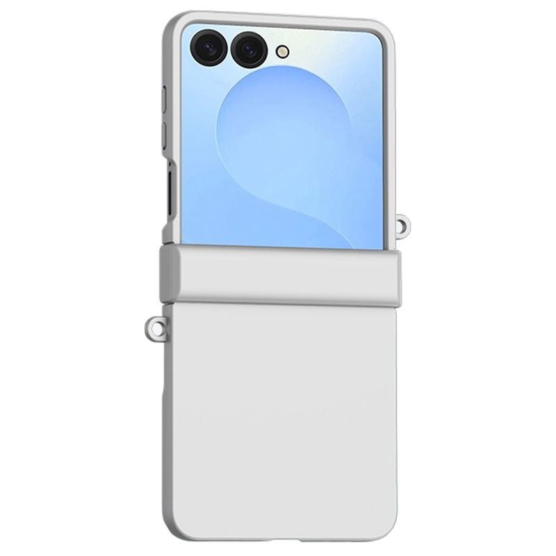 Husa Protectie balama pentru Samsung Galaxy Z Flip7, Antisoc, Alb Engros
