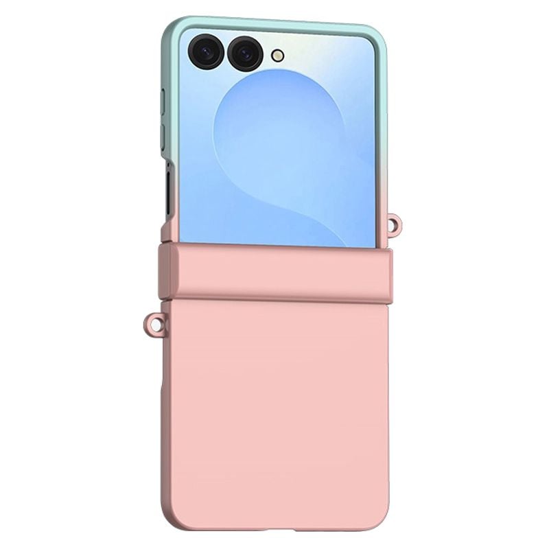 Husa Protectie balama pentru Samsung Galaxy Z Flip7, Antisoc, Albastru si roz Engros