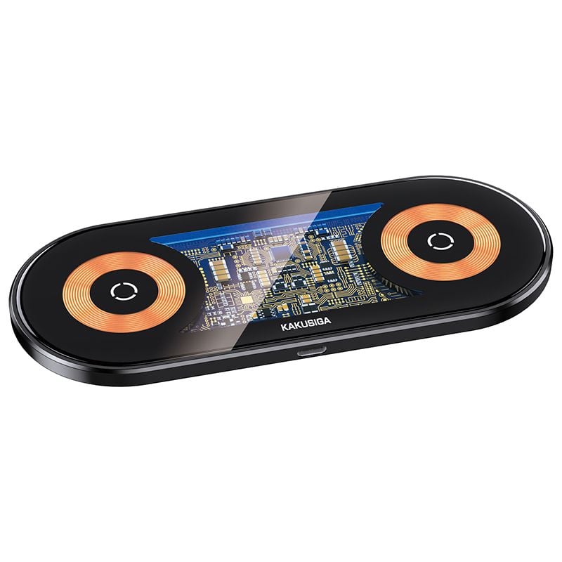 Incarcator Wireless KSC-1152, pentru Birou, Incarcare rapida 25W, Negru Engros