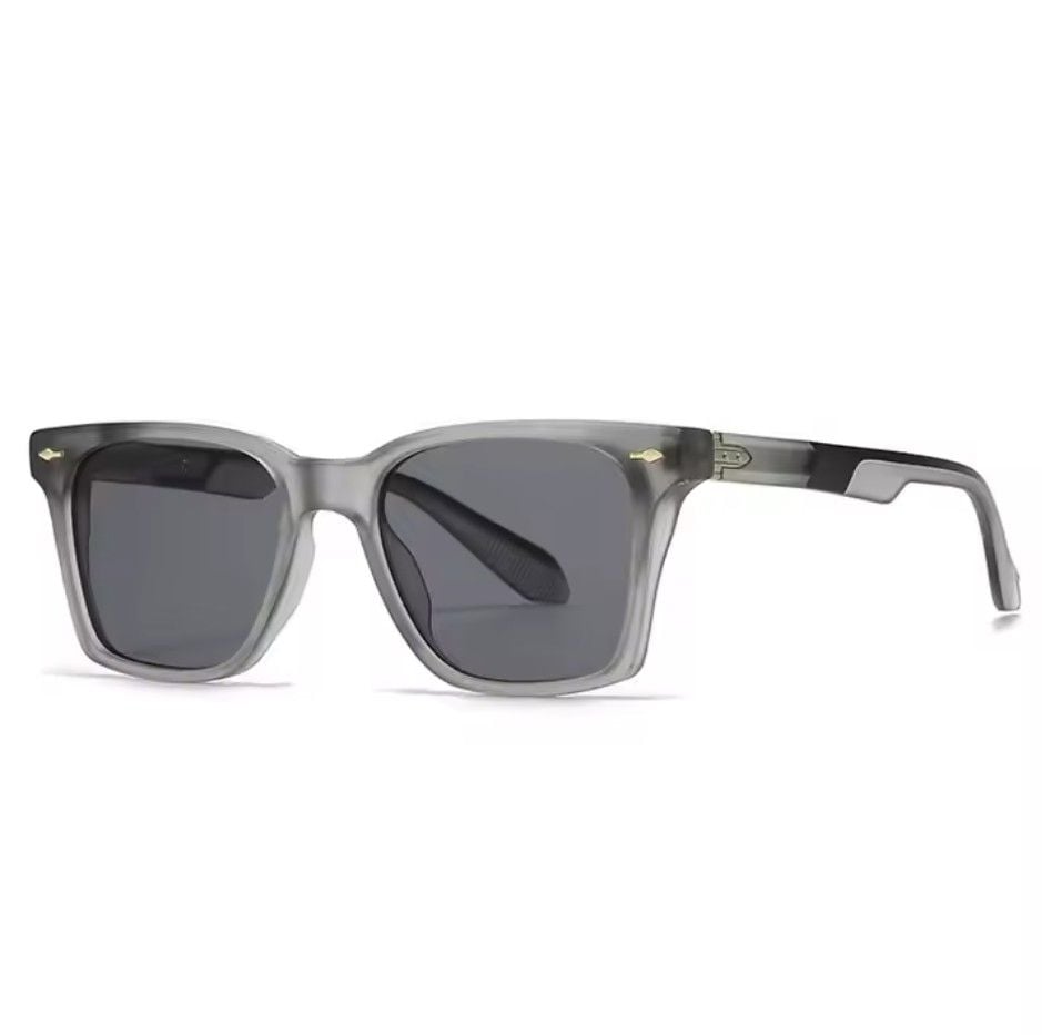 Ochelari de Soare Fashion, Rame Groase Rectangulare, Design Urban, Unisex, Gri Engros