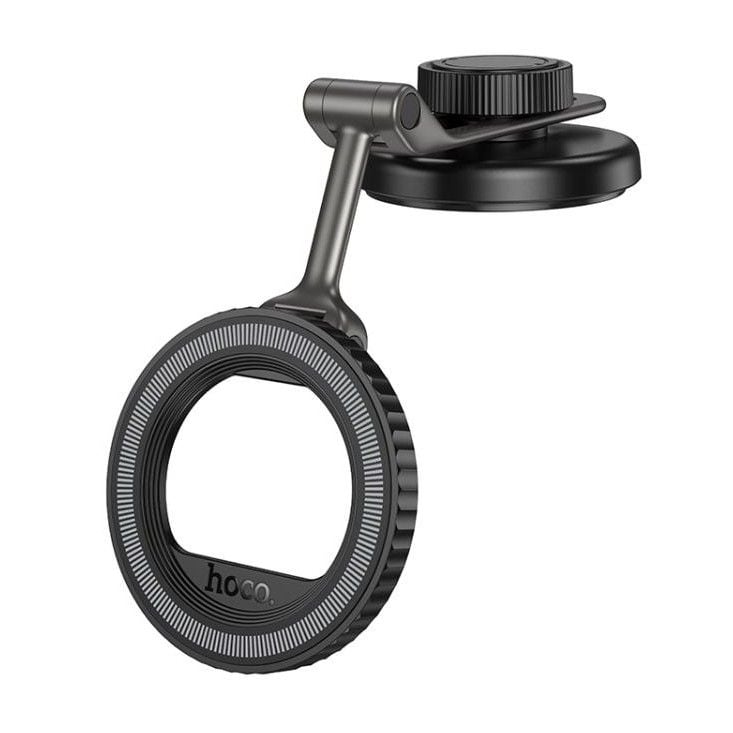Suport Auto Magnetic, Hoco H77, Pliabil MagSafe pentru Consolă Centrală, Rotativ 360° Engros