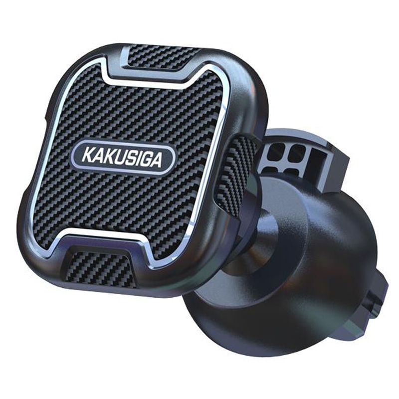 Suport Auto Magnetic, KSC-425A, Clesti pentru Grila, Rotativ, Negru Engros