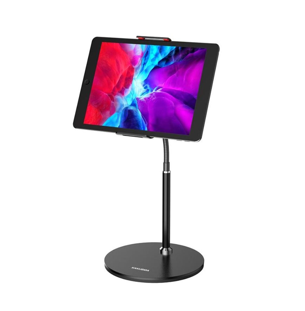 Suport Birou Universal, KSC-463, pentru Telefon și Tabletă, Reglabil 360°, Negru Engros
