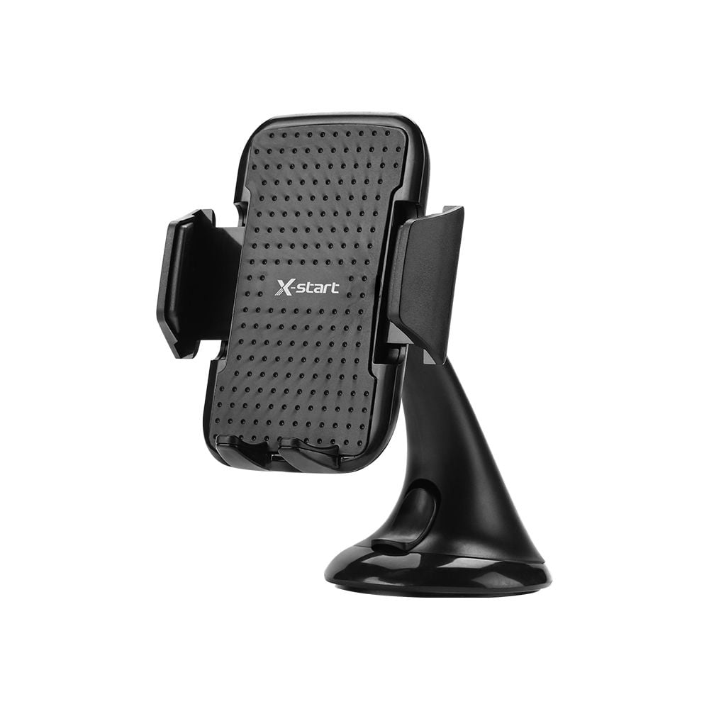 Suport Telefon pentru Bord, X-Start ZJ02, Fixare cu ventuza, Rotativ, Negru Engros