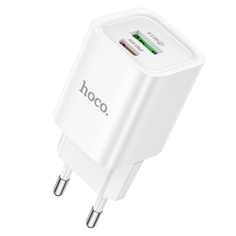Adaptor retea HOCO C149A, Incarcare rapida 30W, Quick Charge3.0, Alb Engros