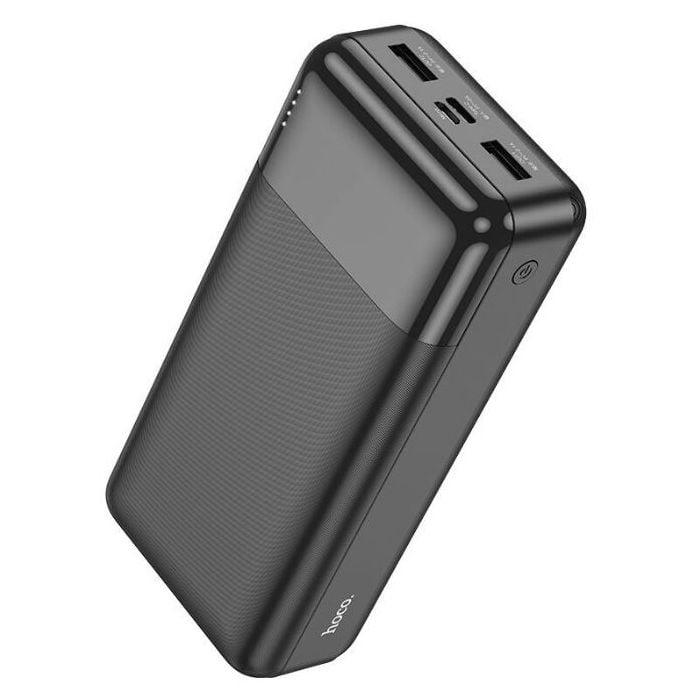 Baterie Hoco J72B, Ultra Powerbank, Dual USB, Capacitate 30.000mAh, Negru Engros