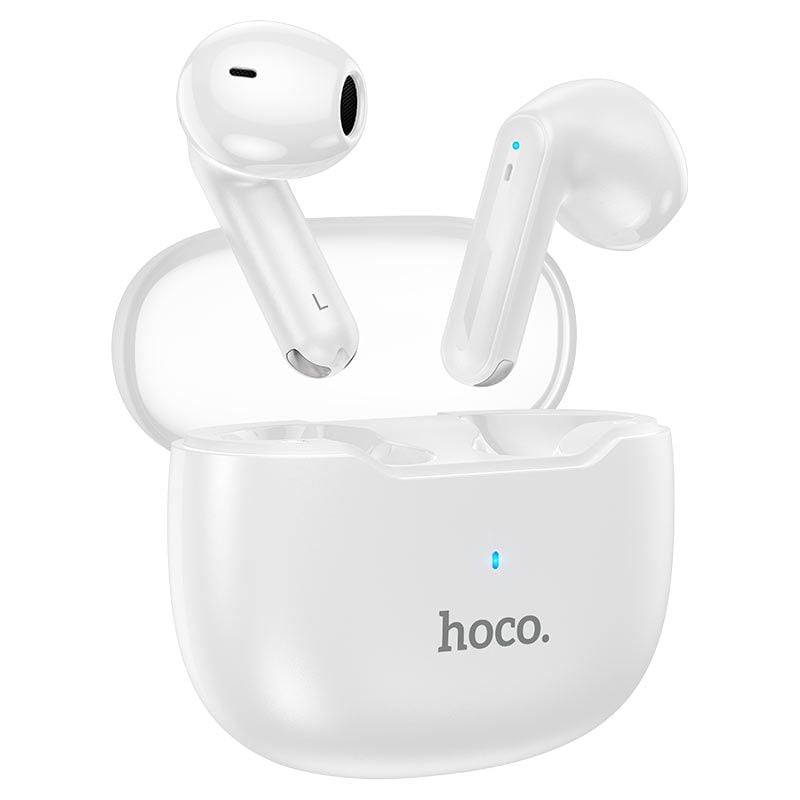 Casti Hoco EW29, BT5.3, Capacitate 400mAh, Autonomie 5 Ore, Noise reduction, Alb Engros