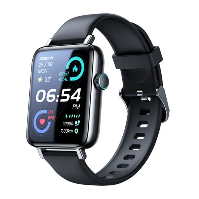 Ceas Smartwatch Joyroom JR-FT5, Primire apeluri, 300mAh, Ecran 1.83, Aplicatii multiple, Negru Engros