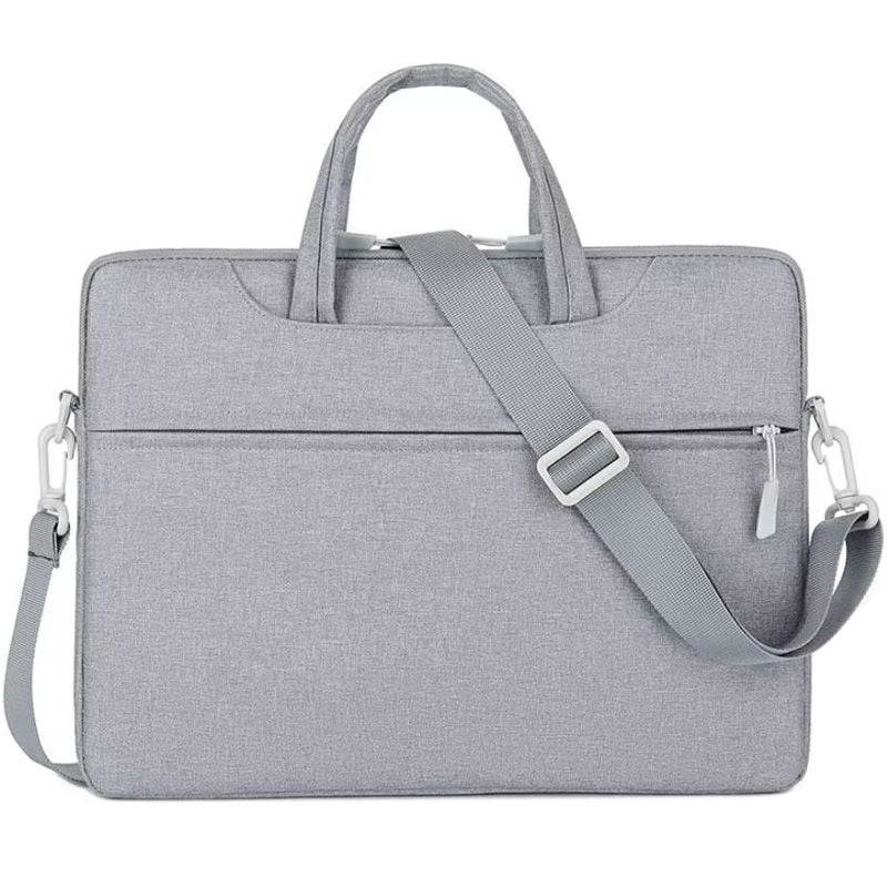 Geanta Smart Guard pentru Laptop 15-16, Curea umar, 3 Buzunare, Textil rezistent, Gri Engros