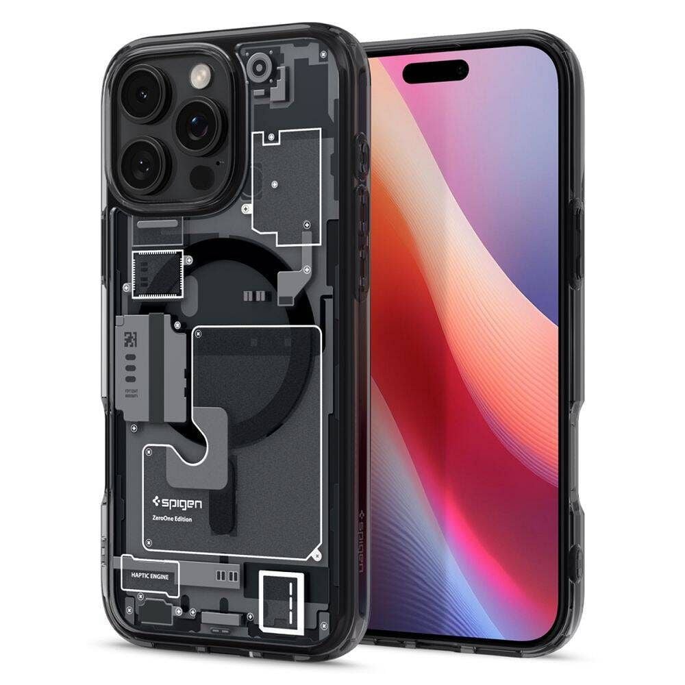 Husa Spigen Ultra Hybrid Mag pentru iPhone 16 Pro, Compatibila Magsafe, Negru Engros