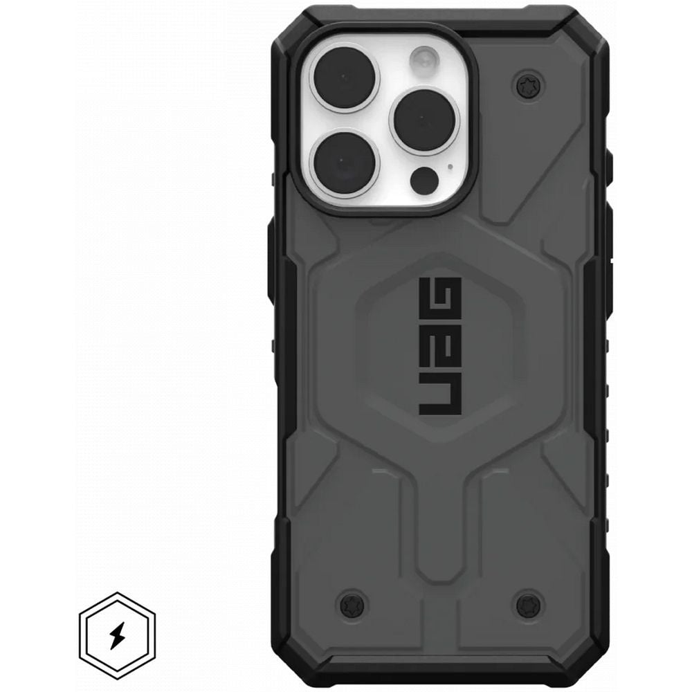 Husa UAG Pathfinder pentru iPhone 16 Pro, Compatibil cu MagSafe, Gri Engros